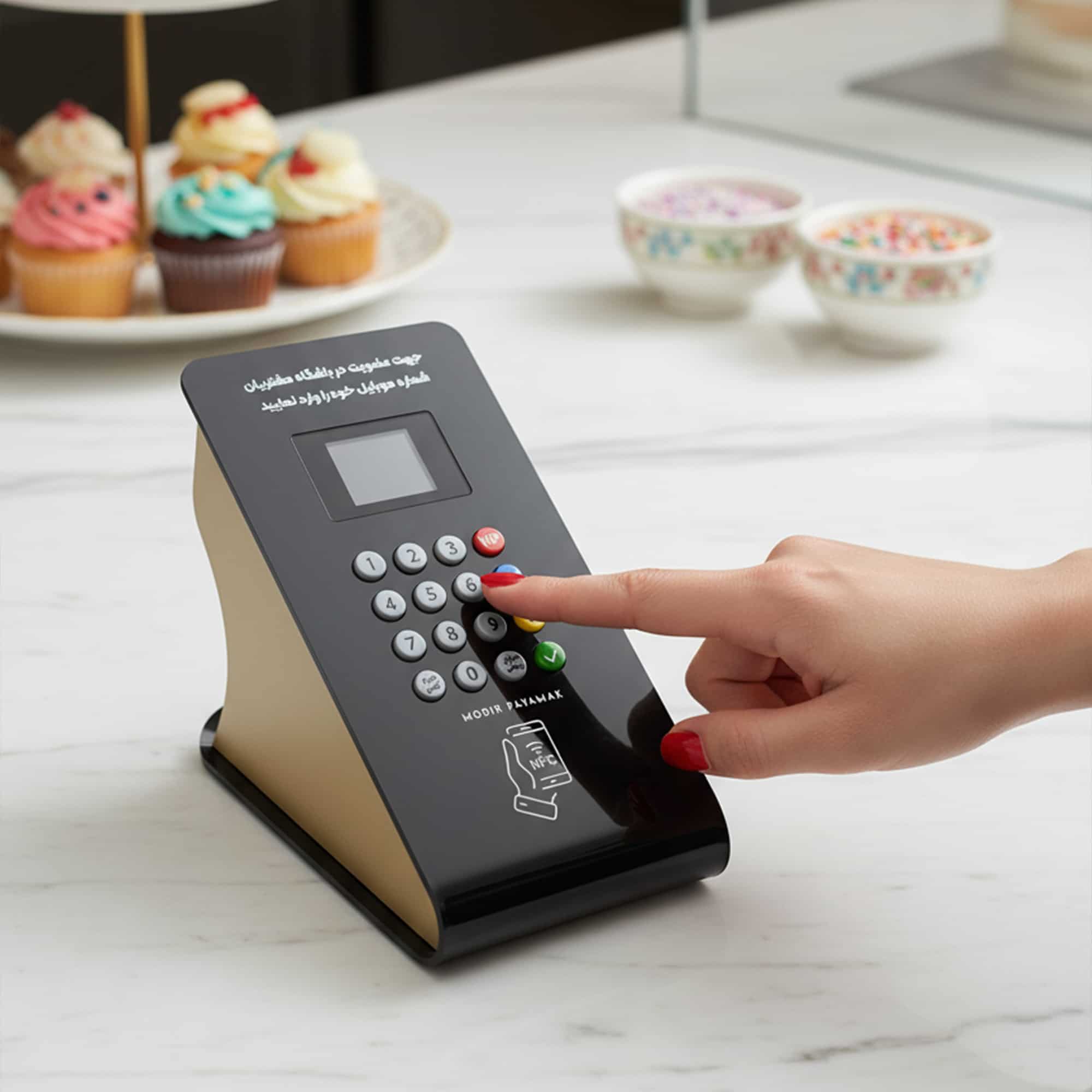 خرید و قیمت دستگاه ثبت شماره مشتری با قابلیت NFC